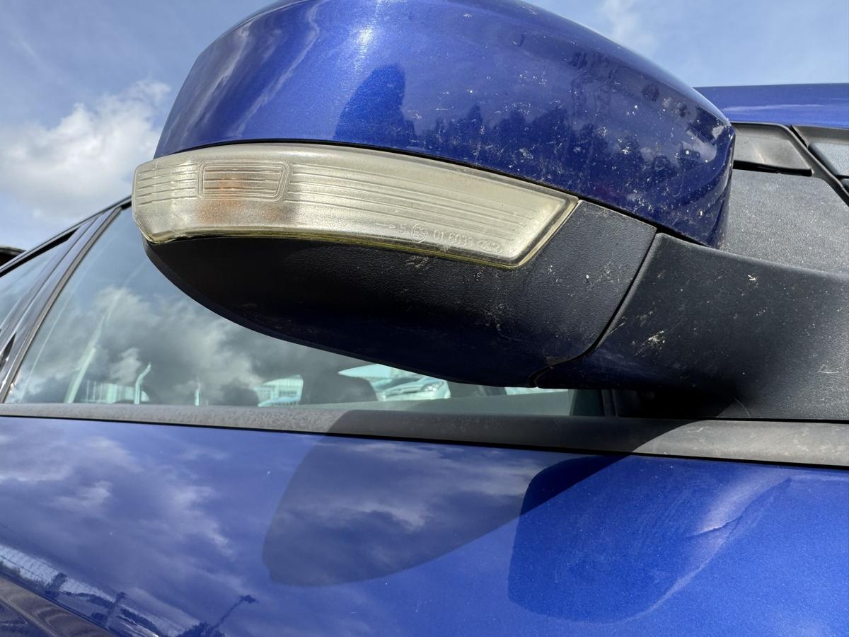 Ford Focus 3 original Au&szlig;enspiegel rechts Indic Blau elektrisch verstellbar beheizt Bj.2014